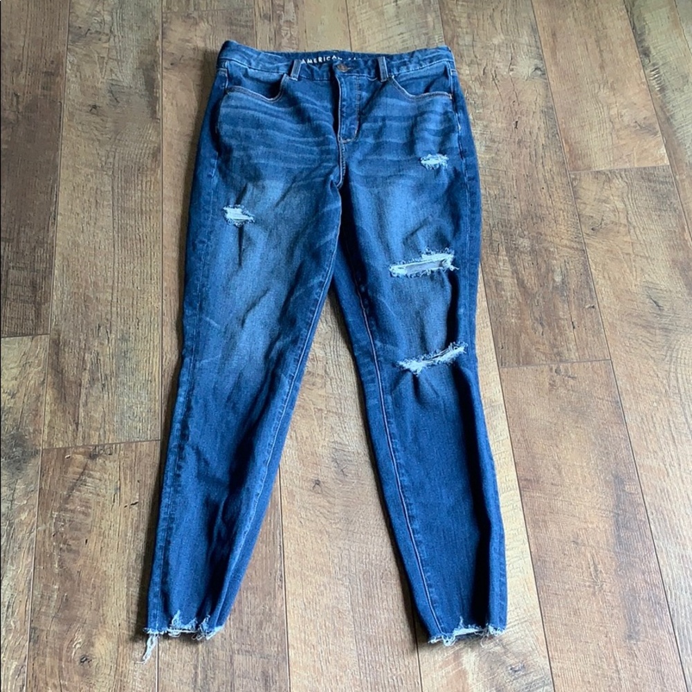 American Eagle Dream jeans with holes!